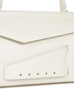 Homme Maison Margiela Petit Sac Cabas En Cuir à Fini Grainé -Épure Mode Promos Boutique 19783590 50537688 1000