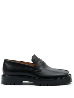 Homme Maison Margiela Mocassins En Cuir à Bout Fendu