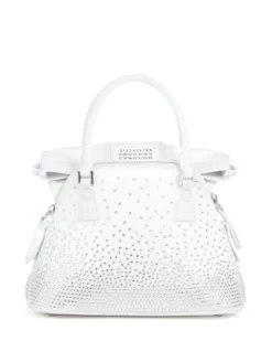 Homme Maison Margiela Sac à Main à Ornements En Cristal