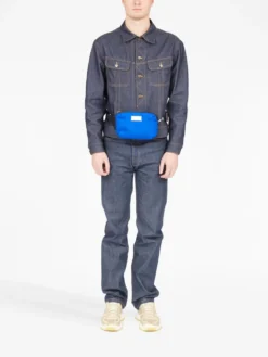 Homme Maison Margiela Sac Porté épaule Matelassé à Patch Logo -Épure Mode Promos Boutique 19783825 50656840 1000