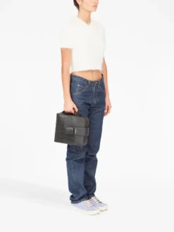 Homme Maison Margiela Sac Porté épaule En Cuir à Détails De Coutures -Épure Mode Promos Boutique 19783856 50651291 1000