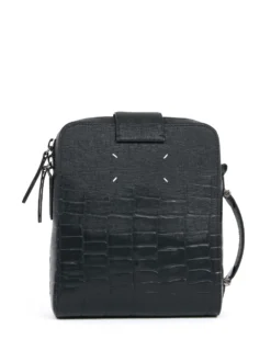 Homme Maison Margiela Sac Porté épaule En Cuir à Détails De Coutures -Épure Mode Promos Boutique 19783856 50651292 1000
