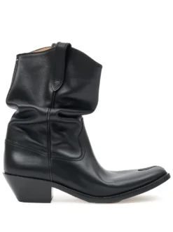 Homme Maison Margiela Bottes En Cuir à Bout Tabi