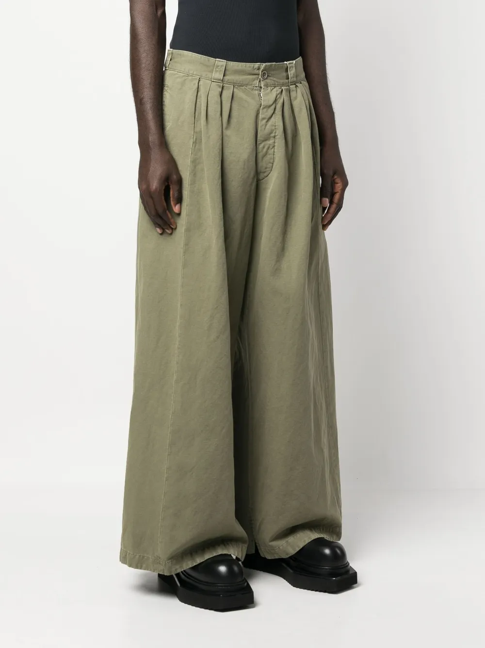 Homme Maison Margiela Pantalon à Coupe Ample 3 Homme Maison Margiela Pantalon à Coupe Ample – Image 3