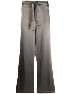 Homme Maison Margiela Pantalon Ample à Fini Satiné