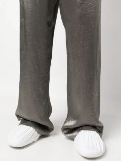 Homme Maison Margiela Pantalon Ample à Fini Satiné -Épure Mode Promos Boutique 19834544 44600759 1000