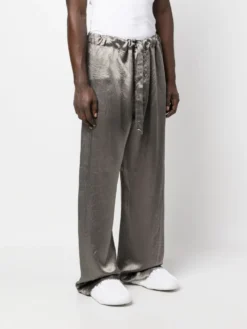 Homme Maison Margiela Pantalon Ample à Fini Satiné -Épure Mode Promos Boutique 19834544 44602362 1000
