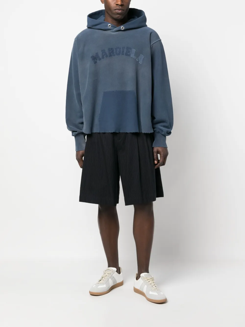 Homme Maison Margiela Hoodie à Patch Logo 2 Homme Maison Margiela Hoodie à Patch Logo – Image 2