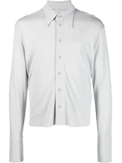 Homme MM6 Maison Margiela Chemise Crop à Manches Longues