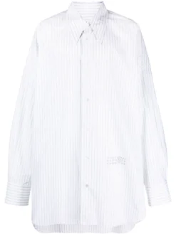 Homme MM6 Maison Margiela Chemise Longue à Motif Graphique