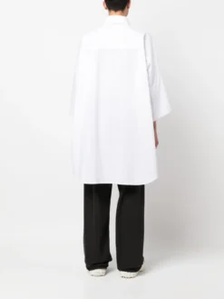 Homme MM6 Maison Margiela Chemise En Coton à Logo -Épure Mode Promos Boutique 20081699 50066885 1000