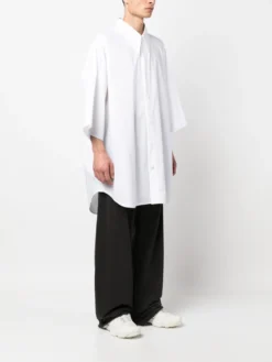 Homme MM6 Maison Margiela Chemise En Coton à Logo -Épure Mode Promos Boutique 20081699 50066887 1000