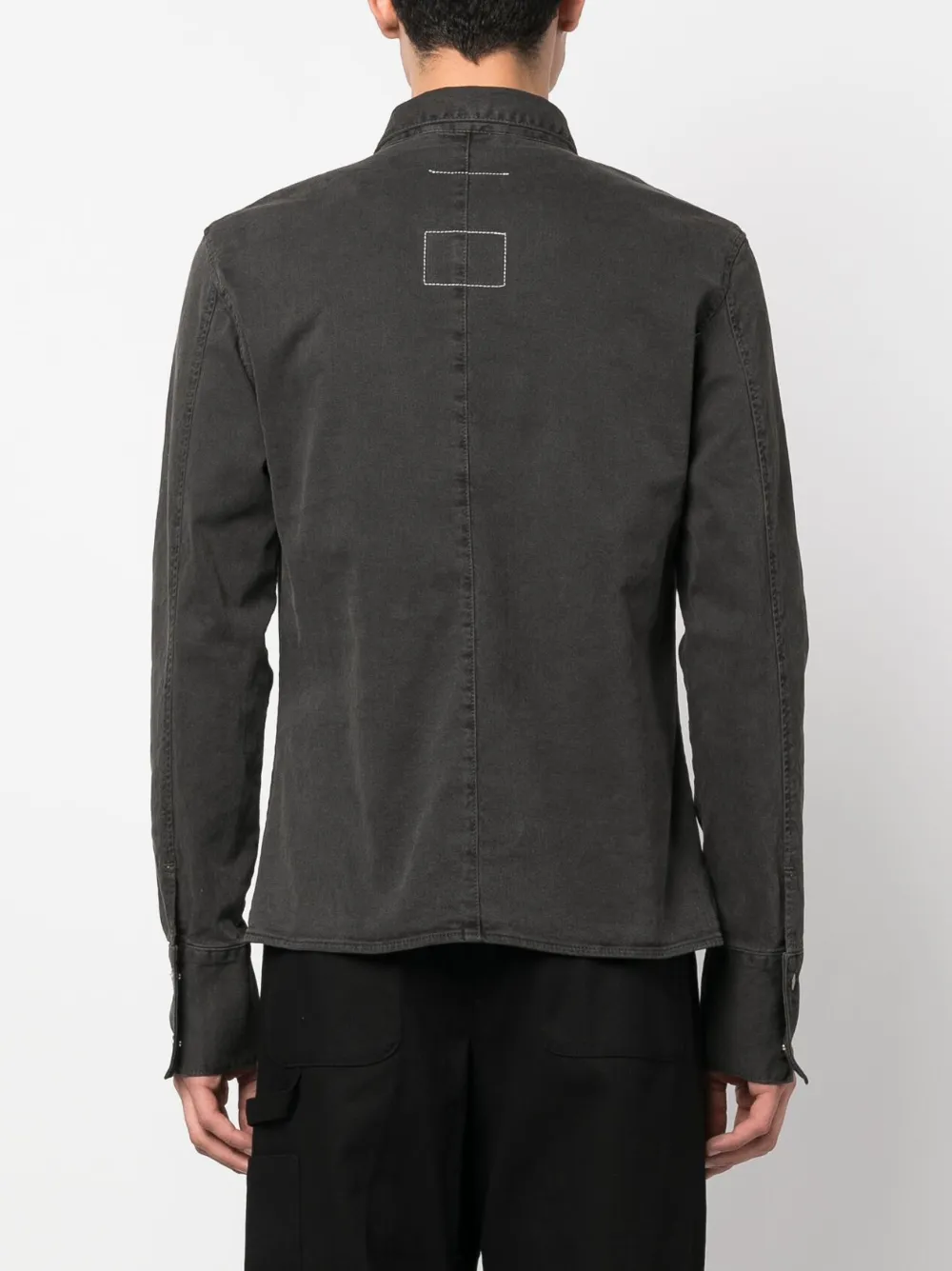 Homme MM6 Maison Margiela Chemise à Logo Brodé 4 Homme MM6 Maison Margiela Chemise à Logo Brodé – Image 4