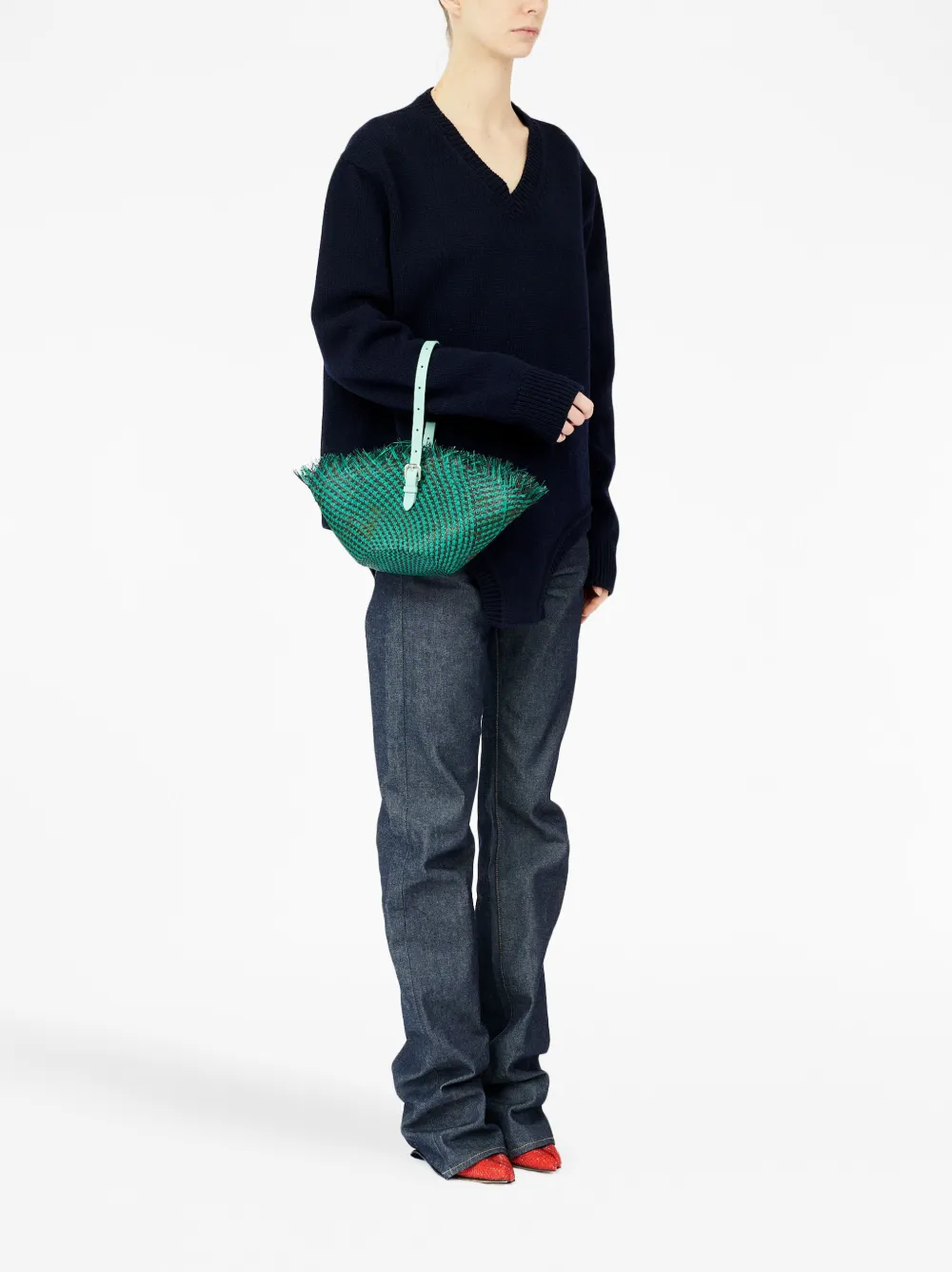 Homme Maison Margiela Sac Cabas à Design Tressé 2 Homme Maison Margiela Sac Cabas à Design Tressé – Image 2