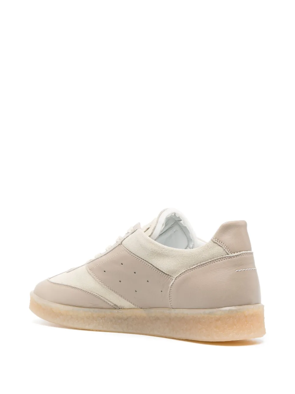 Homme MM6 Maison Margiela Baskets Lacées à Empiècements 3 Homme MM6 Maison Margiela Baskets Lacées à Empiècements – Image 3