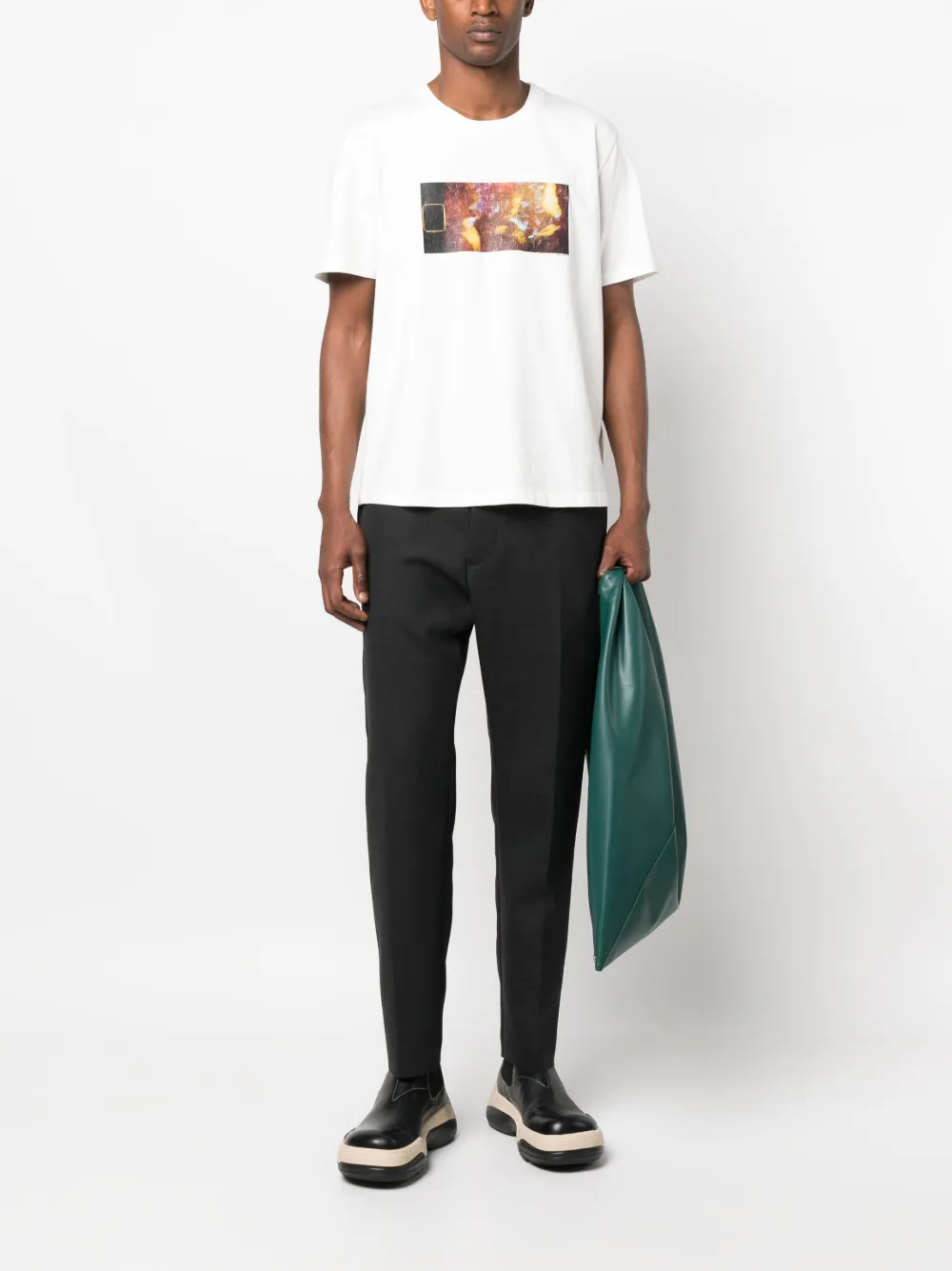 Homme MM6 Maison Margiela Pantalon à Fermeture Dissimulée 2 Homme MM6 Maison Margiela Pantalon à Fermeture Dissimulée – Image 2
