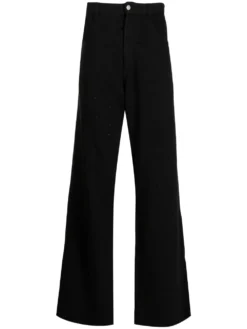Homme MM6 Maison Margiela Pantalon En Coton à Effet Taches De Peinture