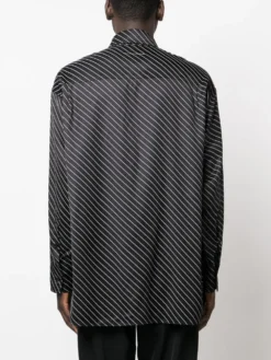 Homme MM6 Maison Margiela Chemise Rayée à Manches Longues 8 Homme MM6 Maison Margiela Chemise Rayée à Manches Longues -Épure Mode Promos Boutique 20619394 50625306 1000