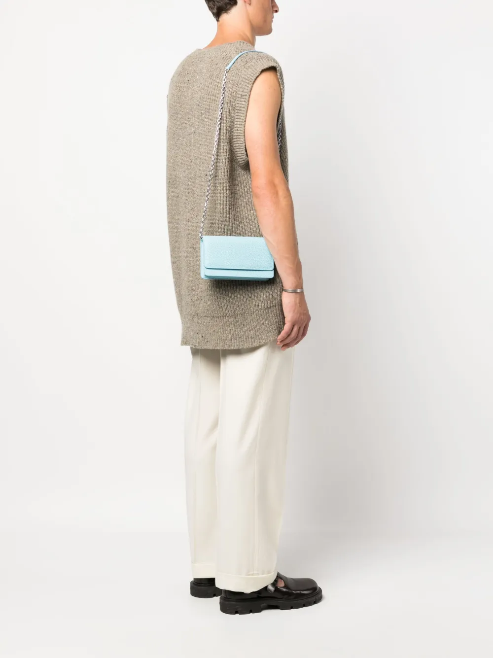 Homme Maison Margiela Sac Porté épaule En Cuir 2 Homme Maison Margiela Sac Porté épaule En Cuir – Image 2