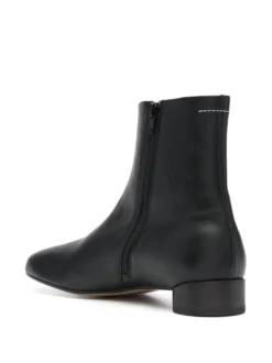 Homme MM6 Maison Margiela Bottines En Cuir 30 Mm -Épure Mode Promos Boutique 20851474 50720943 1000