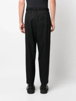 Homme MM6 Maison Margiela Drawstring Straight-leg Trousers -Épure Mode Promos Boutique 20878880 50829869 1000