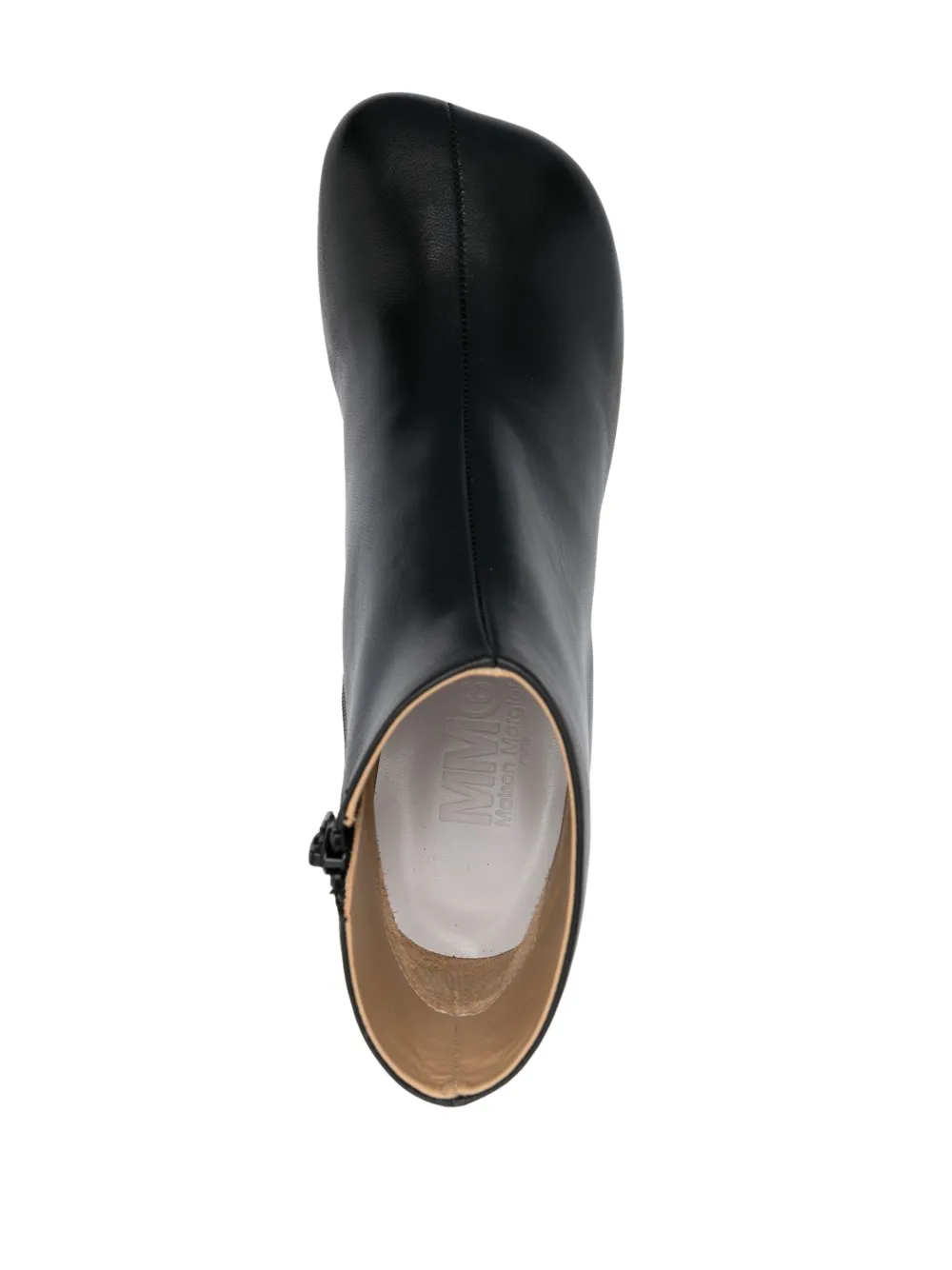Femme MM6 Maison Margiela Anatomic 50mm Ankle Leather Boots 4 Femme MM6 Maison Margiela Anatomic 50mm Ankle Leather Boots – Image 4