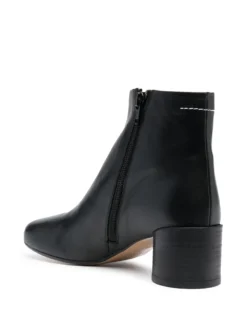 Femme MM6 Maison Margiela Anatomic 50mm Ankle Leather Boots 6 Femme MM6 Maison Margiela Anatomic 50mm Ankle Leather Boots -Épure Mode Promos Boutique 20878983 50840794 1000