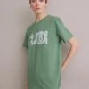 MM6 Maison Margiela T-Shirt Imprimé - Green