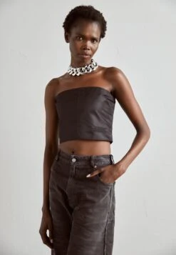 MM6 Maison Margiela Corset - Débardeur - Black